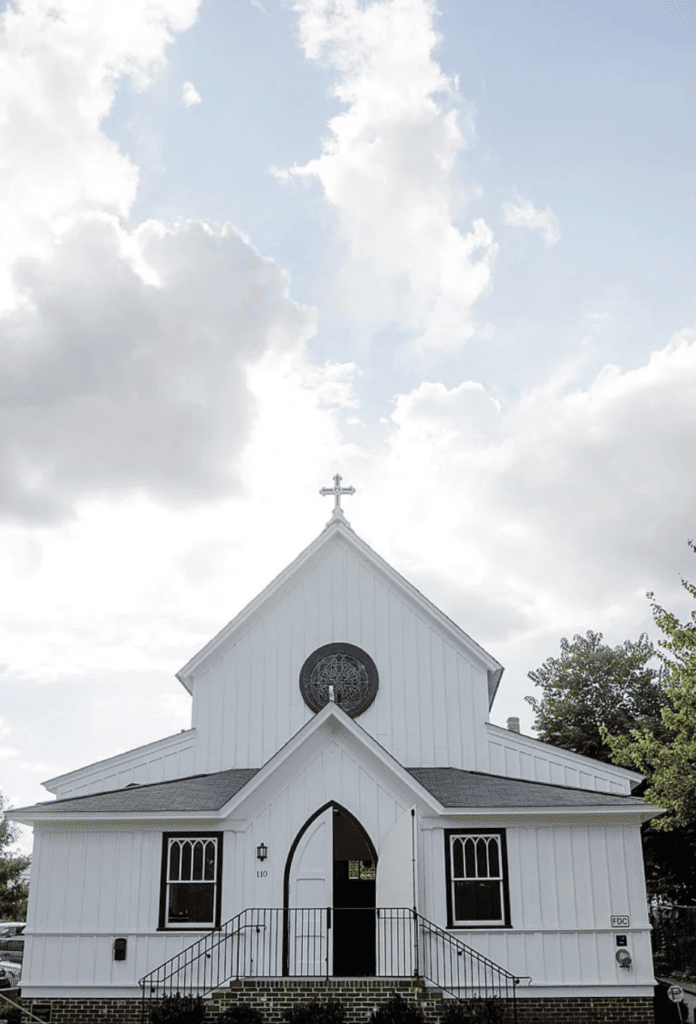 All Saints Chapel Downtown Raleigh Wedding Venue