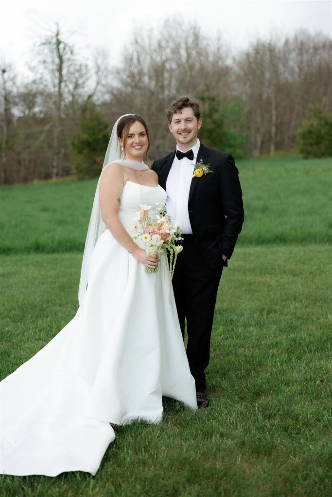Bride with scarf