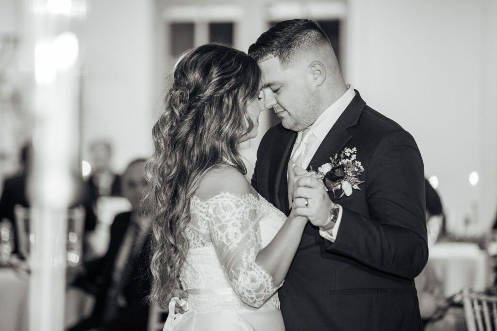 Bride and Groom First dance