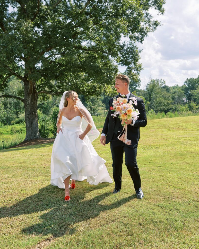 NC outdoor wedding